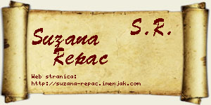 Suzana Repac vizit kartica